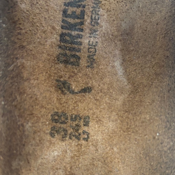 Birkenstock Taupe Double Buckle arizona Sandals 38 - Picture 6 of 8